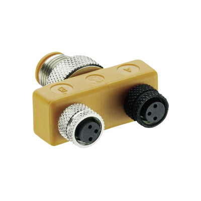 M12-M8 splitters/T-connectoren